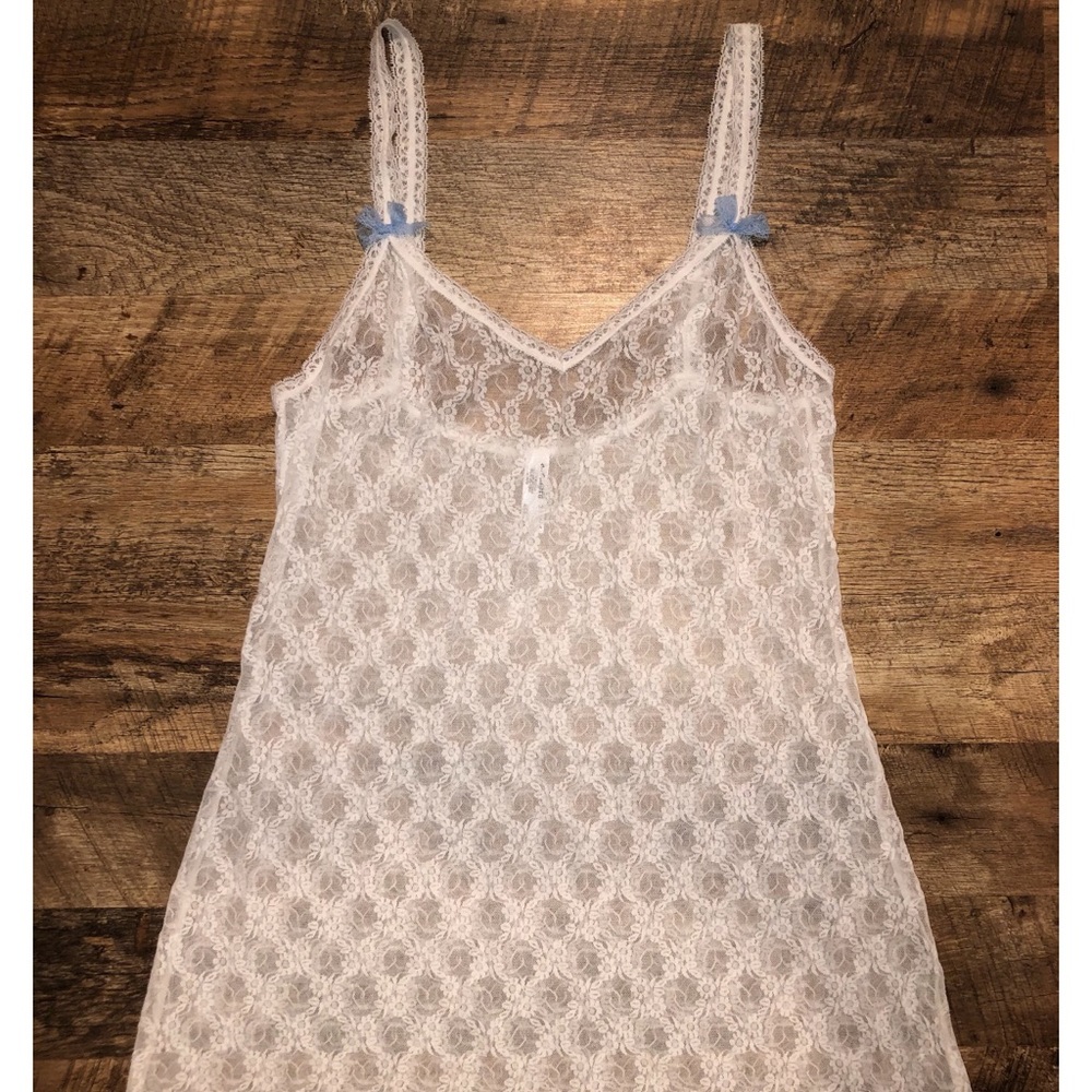 White lace lingerie